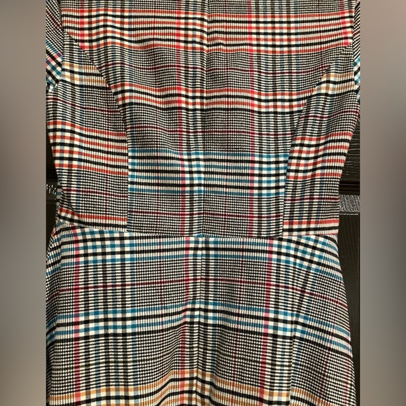 Anthropologie NWT plaid cap sleeve dress size 4 - Picture 4 of 4